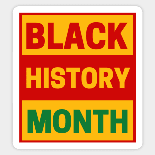 Black History Month Sticker